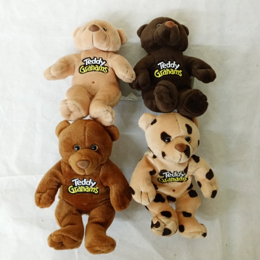 Teddy Grahams Beanie Baby Teddy Bears